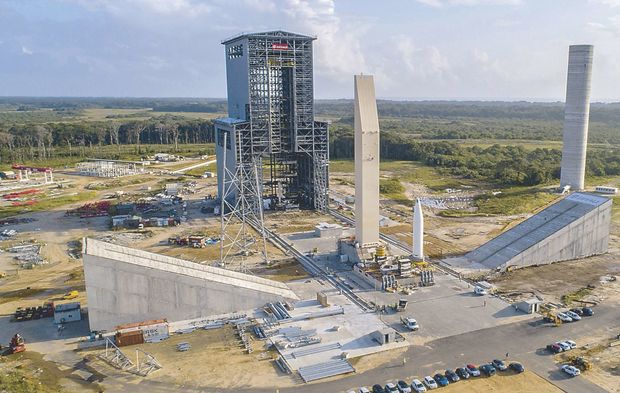 Un pas de tir sur mesure pour Ariane 6
